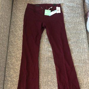 Kut from the Kloth "Doris" Bootcut Pant, Maroon -- Size 4